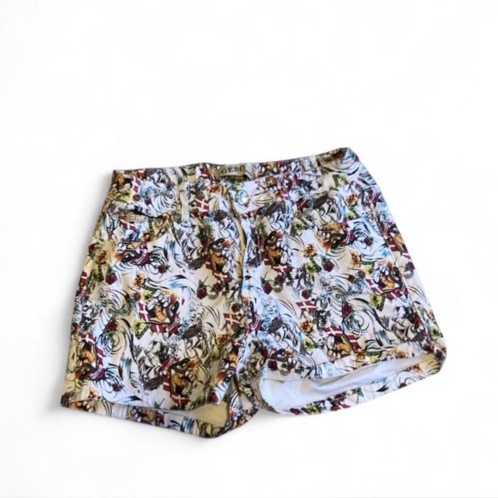 Multicolor‎ Women's Jean Shorts